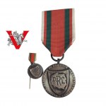1 AWP Polcyn Oficer Weteran Medal za Udział w Obronie Władzy Ludowej Legitymacja Miniaturka