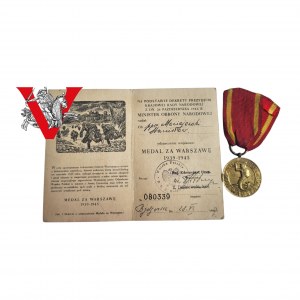 Medal za Warszawę 1947 r Oficer