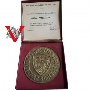 Medal za Pracę w Prokuraturze Jelenio Górskiej z nadaniem Prokurator Badający Zbrodnie Niemieckie