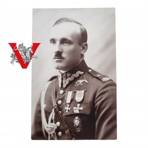 Major ( General) Stanislaw Pelc 29th Kaniowski Rifle Regiment Navigator Badge Virtuti Militari Cross of Valour DEDICATION AUTOGRAPH Director of Science Officer School.