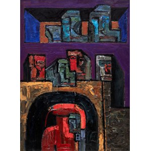 Vincas Kisarauskas, People in the Evening