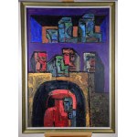Vincas Kisarauskas, People in the Evening