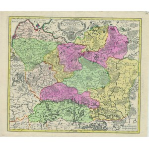 MATTHEI SEUTTERI, LDK žemėlapis, 1756