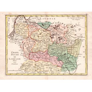 Georges Louis Le Rouge, LDK žemėlapis, 1759