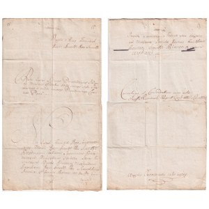 Šakyna, priest's will, 1797