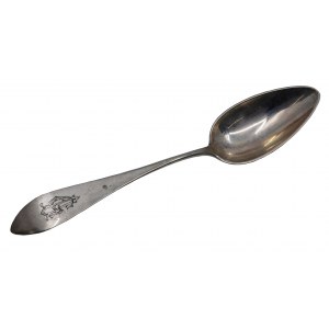 Spoon of the Vilnius goldsmith Wagner, Author's forging Wagner 12
