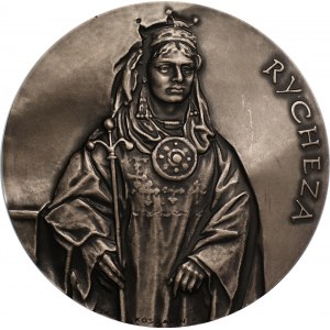 SREBRO 925 - Medal serii Królowie Polski - Mieszko II Rycheza - PTAiN Koszalin - nakład 25 sztuk