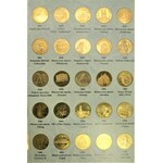 Monety dwuzłotowe komplet 1995 - 2009 + 10 monet z 2010