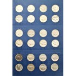 USA - Zestaw monety niklowe 90 x 5 centów 1939 - 1993