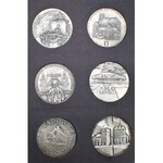 Zestaw medali 12 sztuk z serii Jan Paweł II 1987 - 1991