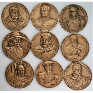 9 medali TWO - Towarzystwo Wiedzy Obronnej 1990 -1995