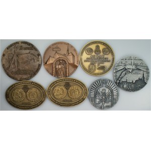 7 medali - m.in. 750 lat Koszalina, 400 - lat mennicy książęcej w Koszalinie