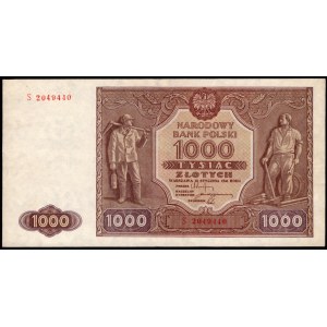 1000 złotych 1946 - seria S