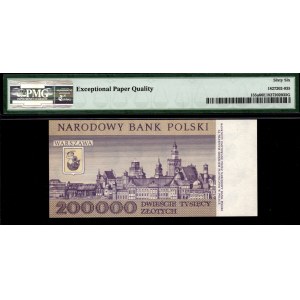 200.000 złotych 1989 - B - PMG 66 EPQ