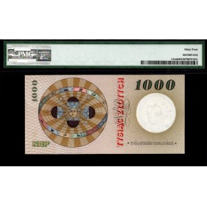 1000 złotych 1965 - B - PMG 64