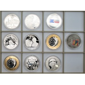 Monety kolekcjonerskie - 10 złotych 2004 - cały rocznik - Czekanowski, Sosabowski, Wstąpienie do Unii Europejskiej + inne