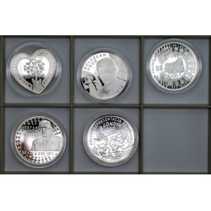 Monety kolekcjonerskie - 5 x 10 złotych 2012 - Banach, WOŚP, Prus + inne