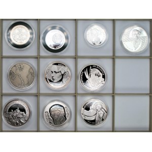 Monety kolekcjonerskie - 3 x 5 złotych 2013 + 7 x 10 złotych 2013