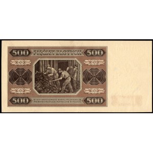 500 złotych 1948 - AG -rzadka seria