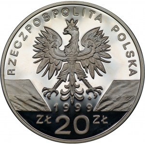 20 złotych 1999 - WILK