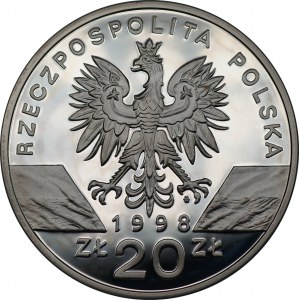 20 złotych 1998 - ROPUCHA PASKÓWKA