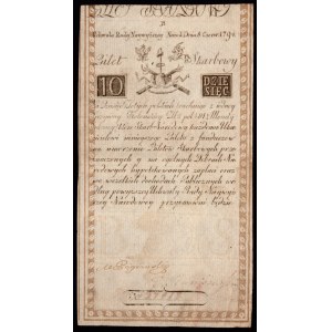 Insurekcja Kościuszkowska - 10 złotych 1794 - B -