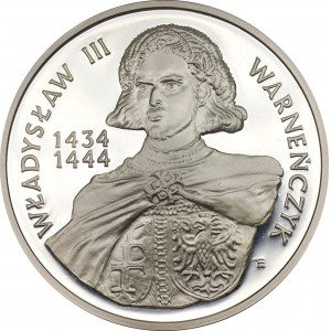200.000 złotych 1992 - Władysław III Warneńczyk - półpostać