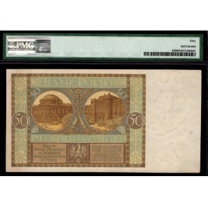 50 złotych 1925 - AZ - PMG 50