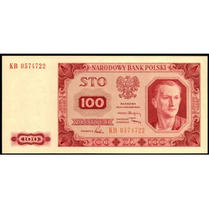 100 złotych 1948 - KB -