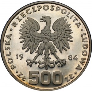 Ochrona Środowiska - 500 złotych 1984 - ŁABĘDŹ