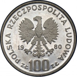 100 złotych 1980 - Igrzyska XXII Olimpiady