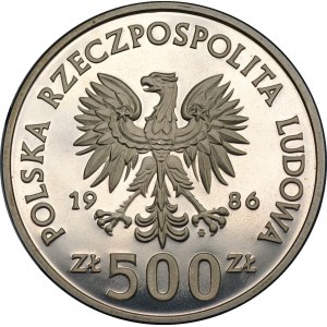 500 złotych 1986 - WŁADYSŁAW I ŁOKIETEK