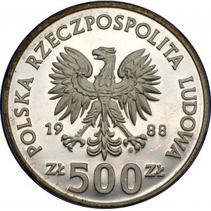 500 złotych 1988 - JADWIGA