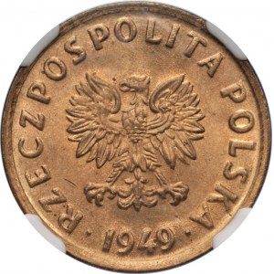 5 groszy 1949 MS 65RD