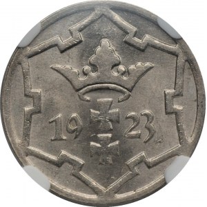 Wolne Miasto Gdańsk - 5 fenigów 1923 - NGC MS63