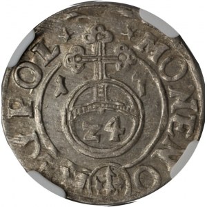 Zygmunt III Waza - Półtorak Bydgoszcz 1617 - NGC AU58