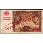 4 x 100 złotych (1932+1934) fałszywy przedruk okupacyjny