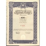 Bank Polski - 5 sztuk 100 złotych 1934 - 3 sztuki z numerami po kolei