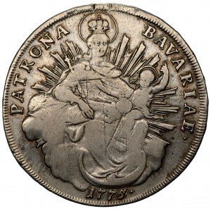 NIEMCY - Bawaria - Maksymilian III Józef - talar 1775 - Monachium