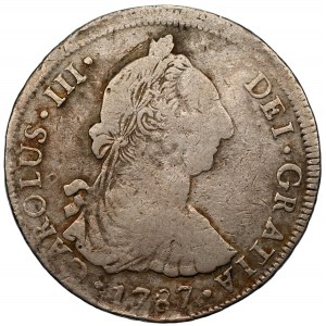 BOLIWIA - Karol III - 8 reales 1787 PTS