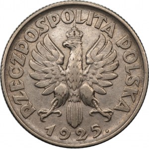 II RP - 1 złoty 1925 - Żniwiarka