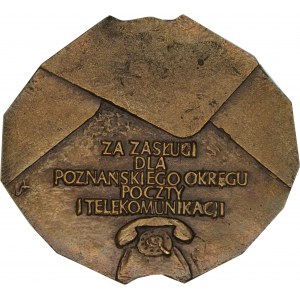 Stasiński Medal - Łączność zbliża ludzi - Za zasługi dla poznańskiego okręgu poczty i telekomunikacji