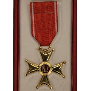 Krzyż oficerski Orderu Odroczenia Polski z rozetką - Polonia Restituta 1918