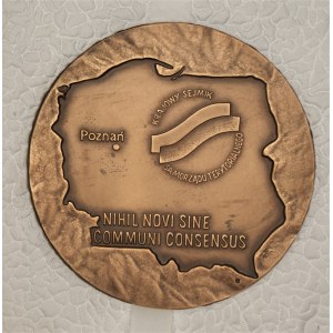 Medal + etui - KRAJOWY SEJMIK SAMORZĄDU TERYTORIALNEGO - POZNAŃ