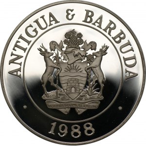ANTIGUA i BARBUDA - 100 dolarów 1988 - Czapla