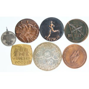 Zestaw 6 Medali tematyka związana ze sportem