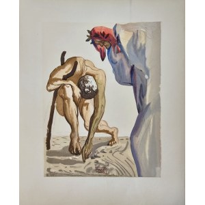 Salvador Dali, The law of climbing - Divine Comedy, 1960 - 1964