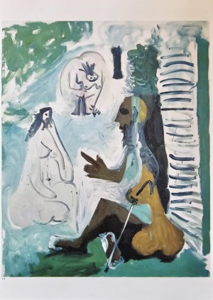 Pablo Picasso, LES DEJEUNERS, 1962