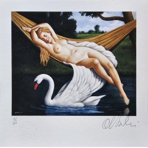 Rafał Olbiński, Leda i Łabędź