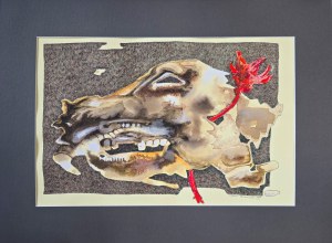 Stefan Sławiński, Bez tytułu (Czaszka), 1999